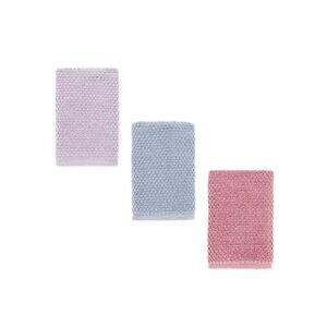3 Wild Sage Savannah 16x28" HAND Towels = 1 LAVENDER + 1 BLUE FOG + 1 MAUVE PINK